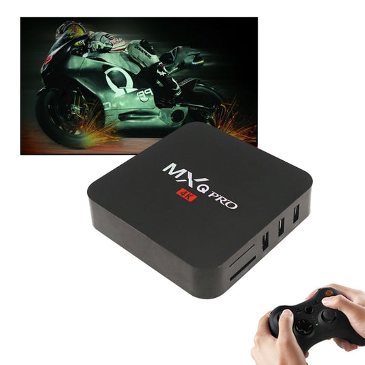 MXQ PROi 1080P 4K HD Smart TV BOX with Remote Controller, Android 7.1 S905W Quad Core Cortex-A53 Up to 2GHz, RAM: 1GB, ROM: 8GB, Support WiFi, AU Plug - Amlogic S905 by buy2fix | Online Shopping UK | buy2fix