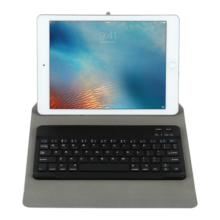 Universal Detachable Bluetooth Keyboard + Leather Tablet Case without Touchpad for iPad 9-10 inch, Specification:Black Keyboard(Black) - Universal by buy2fix | Online Shopping UK | buy2fix