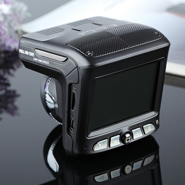 MSY-301 Car DVR Camera + Radar Detector 2.4 inch Screen FHD 1080P, Support GPS / TF Card / G-Sensor / Loop Recording - Car DVRs by buy2fix | Online Shopping UK | buy2fix