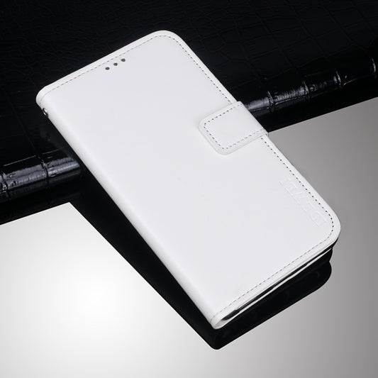 For Ulefone Armor 10 5G idewei Crazy Horse Texture Horizontal Flip Leather Case with Holder & Card Slots & Wallet(White) - Ulefone Cases by idewei | Online Shopping UK | buy2fix