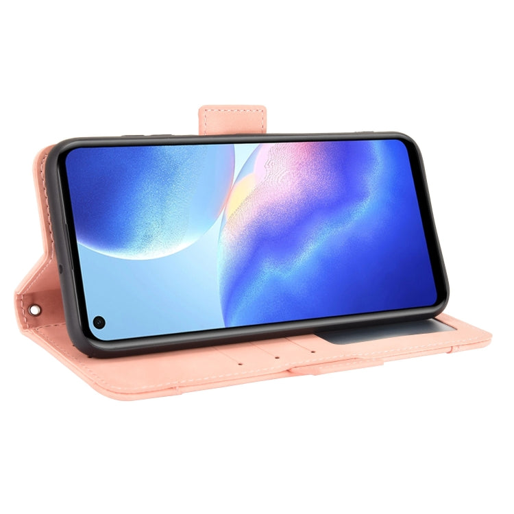 For Blackview A90 Skin Feel Calf Pattern Horizontal Flip Leather Case with Holder & Card Slots & Photo Frame(Pink) - More Brand by buy2fix | Online Shopping UK | buy2fix