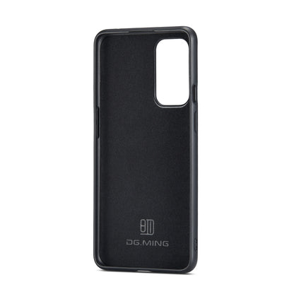 For OnePlus 9 (EU/NA) DG.MING M1 Series 3-Fold Multi Card Wallet  Back Cover Shockproof Case with Holder Function(Green) -  by DG.MING | Online Shopping UK | buy2fix