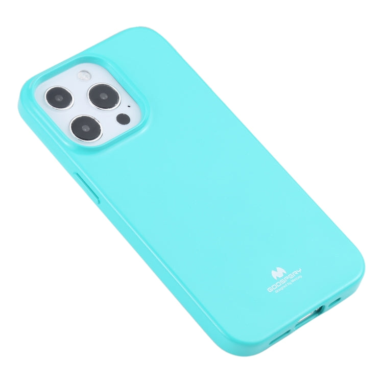 For iPhone 13 Pro GOOSPERY JELLY Full Coverage Soft Case (Mint Green) - iPhone 13 Pro Cases by GOOSPERY | Online Shopping UK | buy2fix