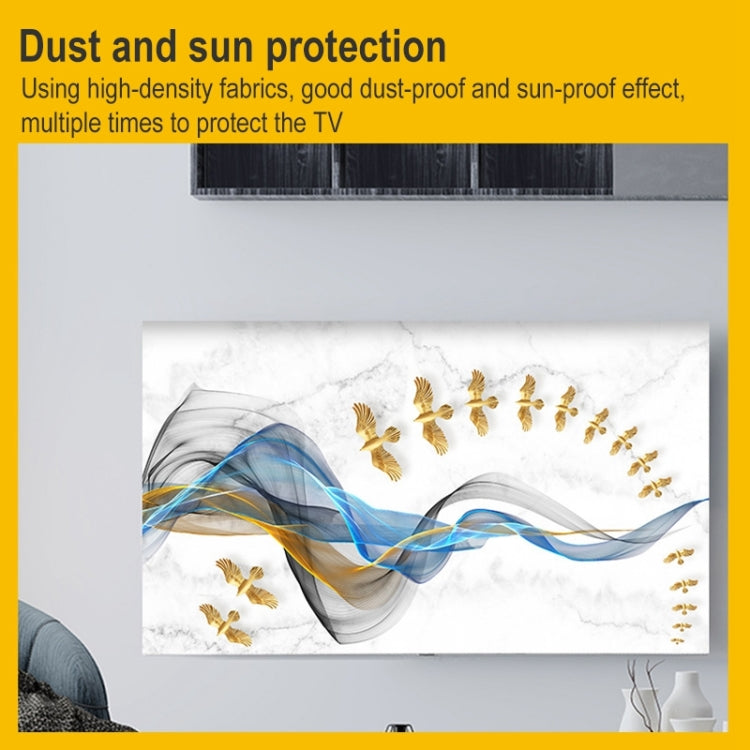 Household Cloth Dust-proof Cover for Television, Size:30-32 inch(Love) - Dust Covers by buy2fix | Online Shopping UK | buy2fix