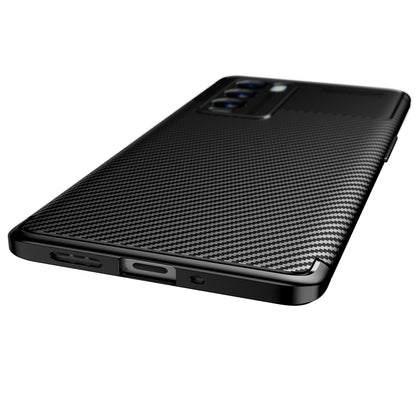 For OPPO Realme GT Explorer Master Carbon Fiber Texture Shockproof TPU Case(Black) - Realme Cases by buy2fix | Online Shopping UK | buy2fix