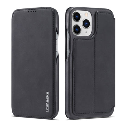 For iPhone 13 Pro Max LC.IMEEKE Hon Ancient Series Horizontal Flip Leather Case with Holder & Card Slot (Black) - iPhone 13 Pro Max Cases by LC.IMEEKE | Online Shopping UK | buy2fix