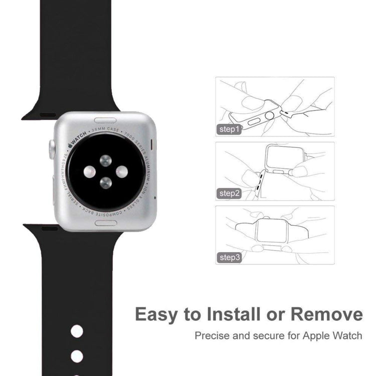 Double Nail Silicone Strap Watch Band For Apple Watch Ultra 49mm&Watch Ultra 2 49mm / Series 9&8&7 45mm / SE 3&SE 2&6&SE&5&4 44mm / 3&2&1 42mm(Lavender) - Watch Bands by buy2fix | Online Shopping UK | buy2fix