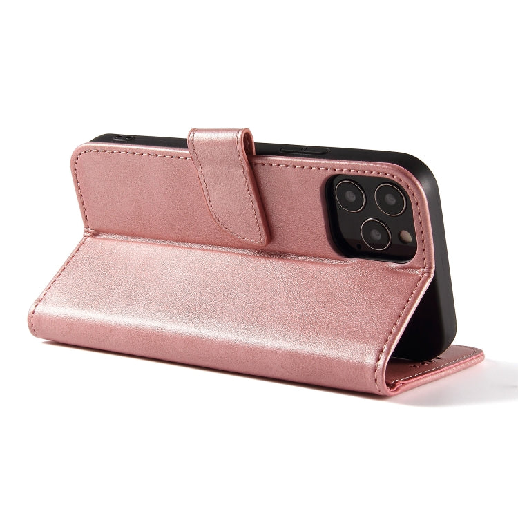 For iPhone 13 Calf Texture Buckle Horizontal Flip Leather Case with Holder & Card Slots & Wallet(Rose Gold) - iPhone 13 Cases by buy2fix | Online Shopping UK | buy2fix