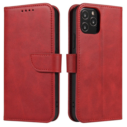 For iPhone 13 Calf Texture Buckle Horizontal Flip Leather Case with Holder & Card Slots & Wallet(Red) - iPhone 13 Cases by buy2fix | Online Shopping UK | buy2fix