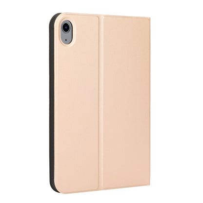 For iPad mini 6 Voltage Craft Texture TPU Horizontal Flip Protective Tablet Case with Holder(Gold) - iPad mini 6 Cases by buy2fix | Online Shopping UK | buy2fix
