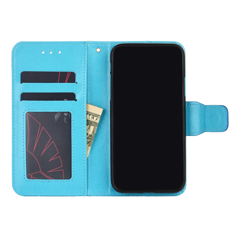 For Doogee X96 Pro Crystal Texture Horizontal Flip Leather Case with Holder & Card Slots & Wallet(Light Blue) - More Brand by buy2fix | Online Shopping UK | buy2fix