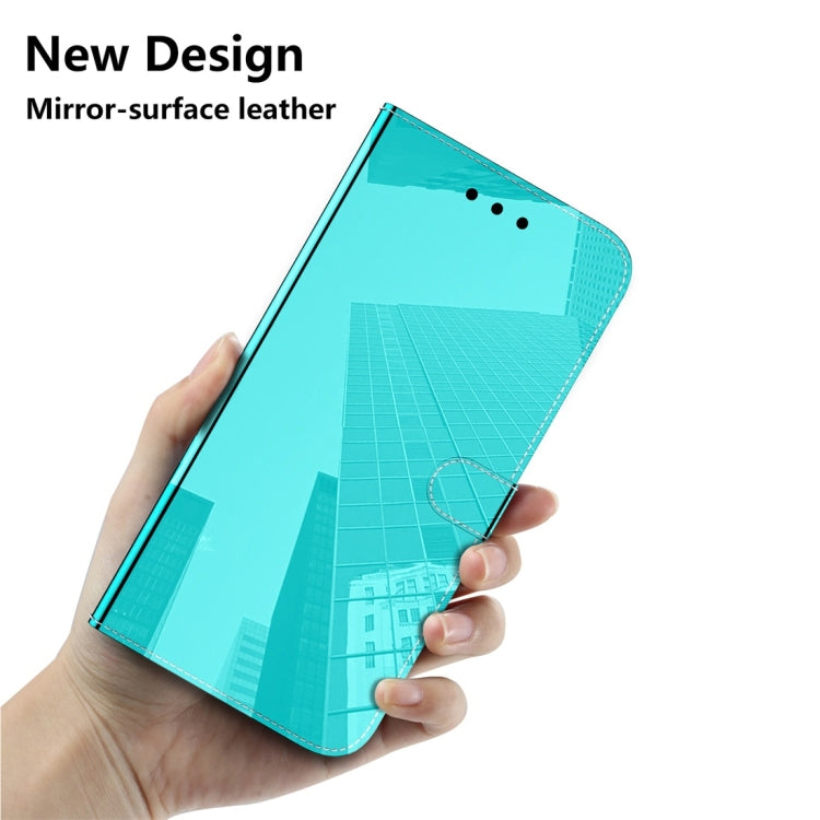 For Huawei P30 Pro Imitated Mirror Surface Horizontal Flip Leather Case with Holder & Card Slots & Wallet & Lanyard(Mint Green) - Huawei Cases by buy2fix | Online Shopping UK | buy2fix