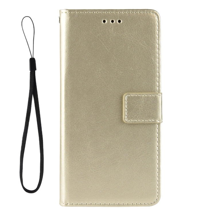 For Doogee S88 Plus / S88 Pro Crazy Horse Texture Horizontal Flip Leather Case with Holder & Card Slots & Lanyard(Gold) - More Brand by buy2fix | Online Shopping UK | buy2fix