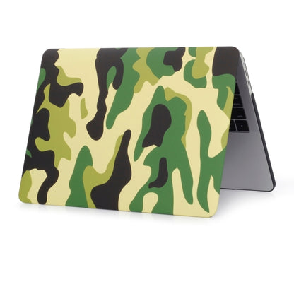 For MacBook Air 13.3 inch A1932 / A2179 / A2337 Camouflage Pattern Laptop Water Decals PC Protective Case(Green Camouflage) - MacBook Air Cases by buy2fix | Online Shopping UK | buy2fix