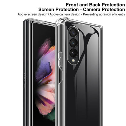 For Samsung Galaxy Z Fold3 5G IMAK UX-9 Series Transparent Shockproof Acrylic + TPU Phone Protective Case - Galaxy Phone Cases by imak | Online Shopping UK | buy2fix