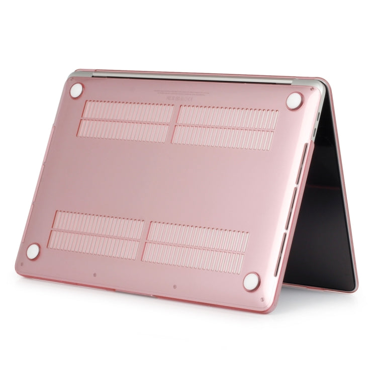 Laptop Crystal Style Protective Case For MacBook Pro 14.2 inch A2442 2021(Pink) - MacBook Pro Cases by buy2fix | Online Shopping UK | buy2fix