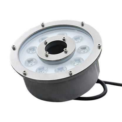 24W Landscape Ring LED Aluminum Alloy Underwater Fountain Light(Warm Light) - Underwater Lights by buy2fix | Online Shopping UK | buy2fix