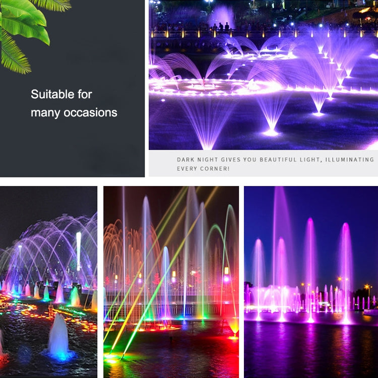 12W Landscape Colorful Color Changing Ring LED Aluminum Alloy Underwater Fountain Light(Colorful) - Underwater Lights by buy2fix | Online Shopping UK | buy2fix