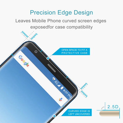 50 PCS 0.26mm 9H 2.5D Tempered Glass Film For Ulefone MIX - Ulefone Tempered Glass by buy2fix | Online Shopping UK | buy2fix