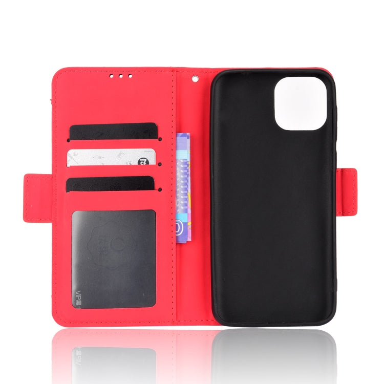 For Ulefone Note 6 / Note 6P Skin Feel Calf Pattern Leather Phone Case(Red) - Ulefone Cases by buy2fix | Online Shopping UK | buy2fix