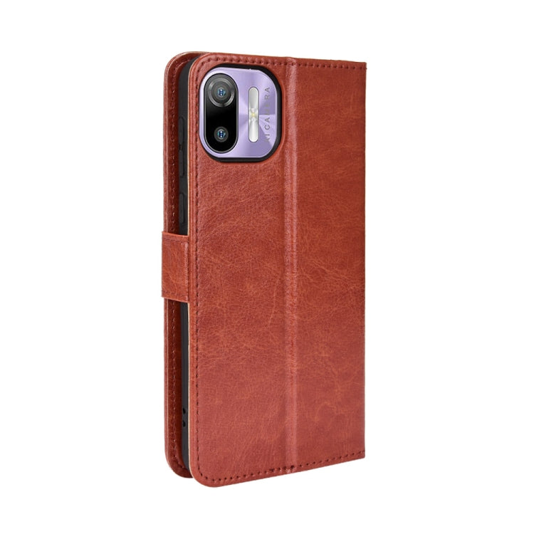 For Ulefone Note 6/ Note 6P Retro Crazy Horse Texture Leather Phone Case(Brown) - Ulefone Cases by buy2fix | Online Shopping UK | buy2fix