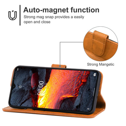 Leather Phone Case For Ulefone Armor 9E(Brown) - Ulefone Cases by buy2fix | Online Shopping UK | buy2fix