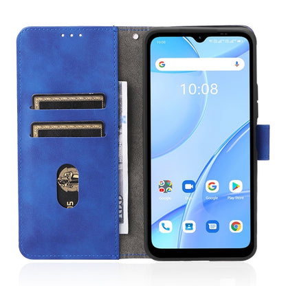 For Umidigi Power 5S Skin Feel Magnetic Buckle Calf Texture PU Phone Case(Blue) - Doogee Cases by buy2fix | Online Shopping UK | buy2fix