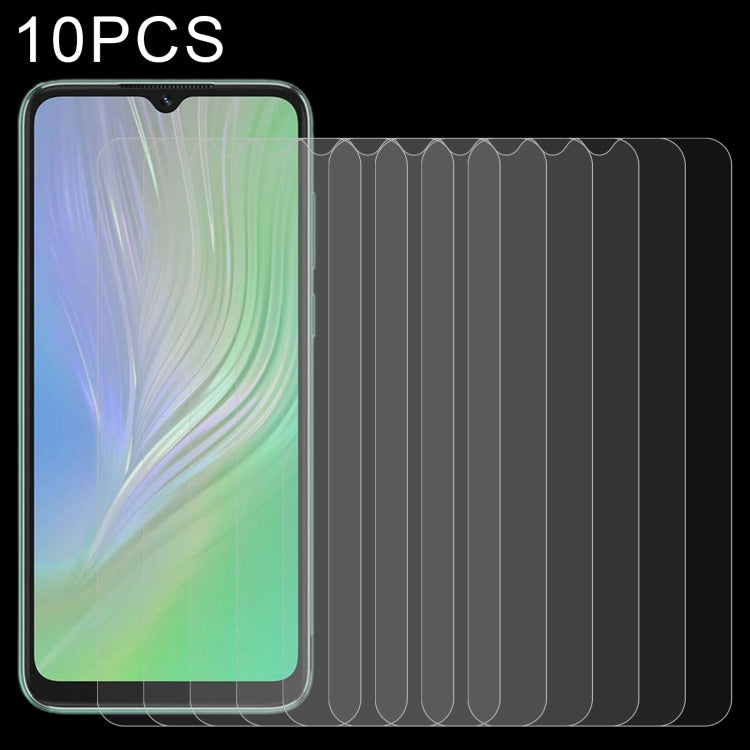 10 PCS 0.26mm 9H 2.5D Tempered Glass Film For Blackview A55 Pro - For Blackview by buy2fix | Online Shopping UK | buy2fix