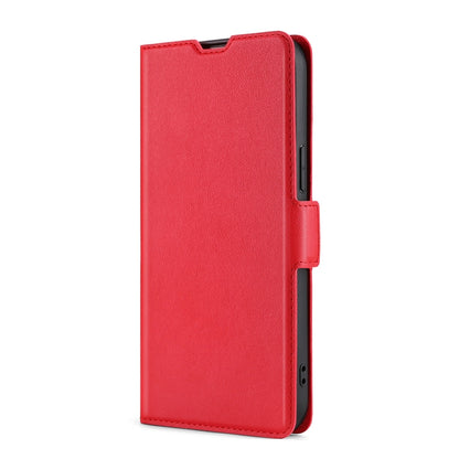 For Doogee X95 Ultra-thin Voltage Side Buckle PU + TPU Leather Phone Case(Red) - More Brand by buy2fix | Online Shopping UK | buy2fix