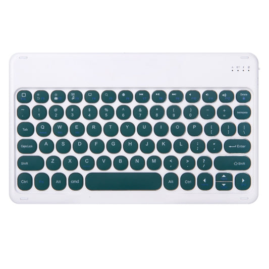 X3 Universal Candy Color Round Keys Bluetooth Keyboard(Dark Night Green) - Universal Keyboard by buy2fix | Online Shopping UK | buy2fix