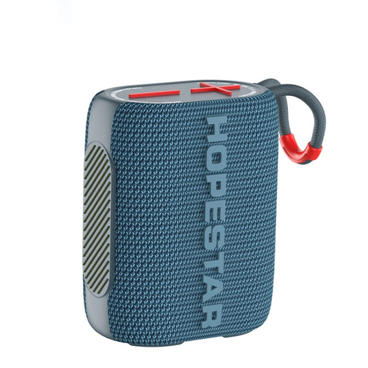 HOPESTAR H54 RGB Light TWS Waterproof Wireless Bluetooth Speaker(Blue) - Waterproof Speaker by HOPESTAR | Online Shopping UK | buy2fix