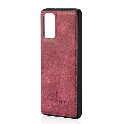 For Galaxy S20 Ultra DG.MING Crazy Horse Texture Flip Detachable Magnetic Leather Case with Holder & Card Slots & Wallet(Red) - Galaxy Phone Cases by DG.MING | Online Shopping UK | buy2fix