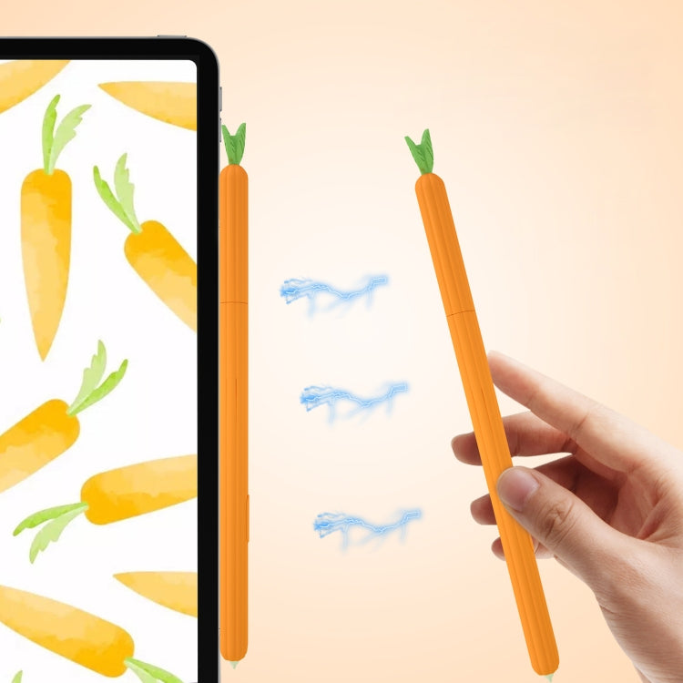Fruit and Vegetable Shape Stylus Silicone Protective Case For Samsung Galaxy Tab S6(Small Pineapple) - Pencil Accessories by buy2fix | Online Shopping UK | buy2fix