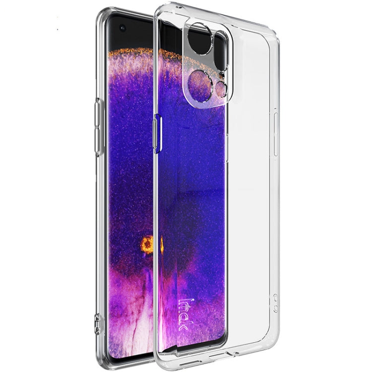 For OPPO Find X5 Pro IMAK UX-5 Series Transparent Shockproof TPU Protective Phone Case - OPPO Cases by imak | Online Shopping UK | buy2fix
