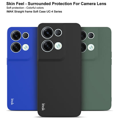 For OPPO Reno8 Pro+ 5G / Reno8 Pro 5G Global IMAK UC-4 Series Straight Edge TPU Soft Protective Case(Klein Blue) - OPPO Cases by imak | Online Shopping UK | buy2fix