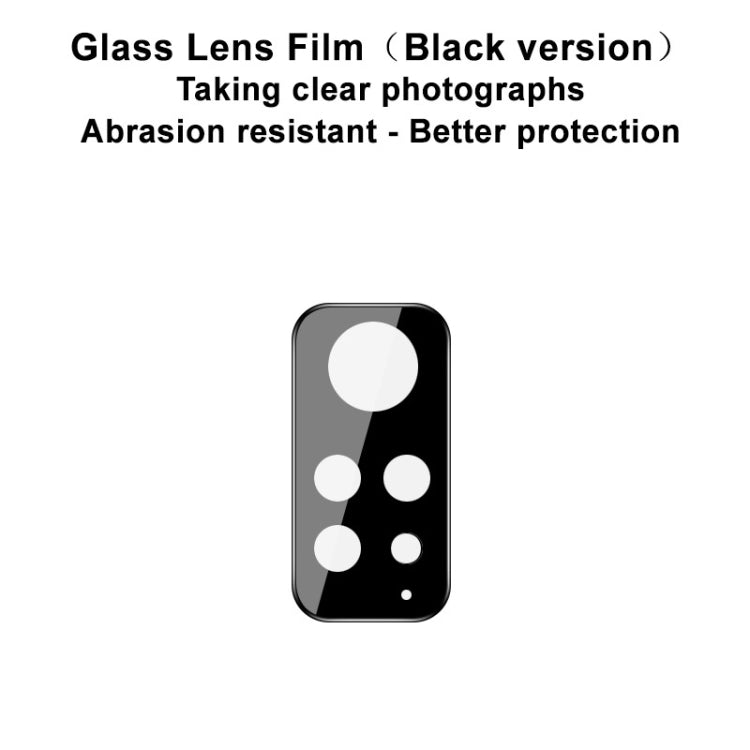 For Xiaomi Redmi Note 11 4G Global IMAK Rear Camera Lens Glass Film Black Version - For Xiaomi by imak | Online Shopping UK | buy2fix