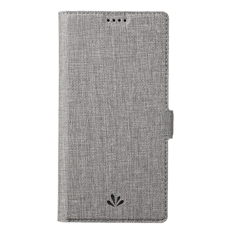 For iPhone 14 Plus ViLi K Series Dual-side Buckle Magsafe Leather Phone Case(Grey) - iPhone 14 Plus Cases by ViLi | Online Shopping UK | buy2fix