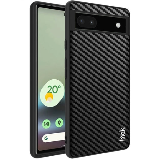 For Google Pixel 6a imak LX-5 Series PC + TPU Phone Case(Carbon Fiber Texture) - Google Cases by imak | Online Shopping UK | buy2fix