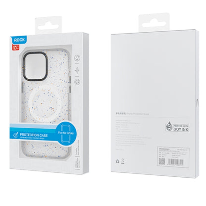 For iPhone 14 Pro Max ROCK Guard Ink Splash MagSafe Phone Case (White) - iPhone 14 Pro Max Cases by ROCK | Online Shopping UK | buy2fix