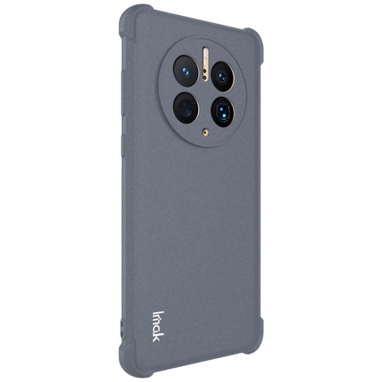 For Huawei Mate 50 Pro imak All-inclusive Shockproof Airbag TPU Case(Matte Grey) - Huawei Cases by imak | Online Shopping UK | buy2fix