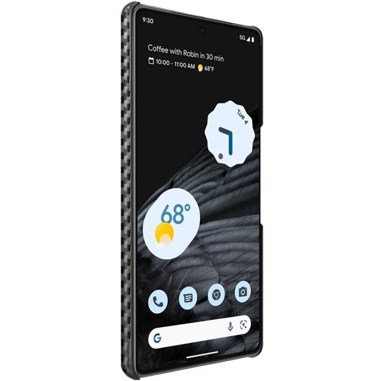 For Google Pixel 7 5G imak Ruiyi Series Carbon Fiber PU + PC Phone Case - Google Cases by imak | Online Shopping UK | buy2fix