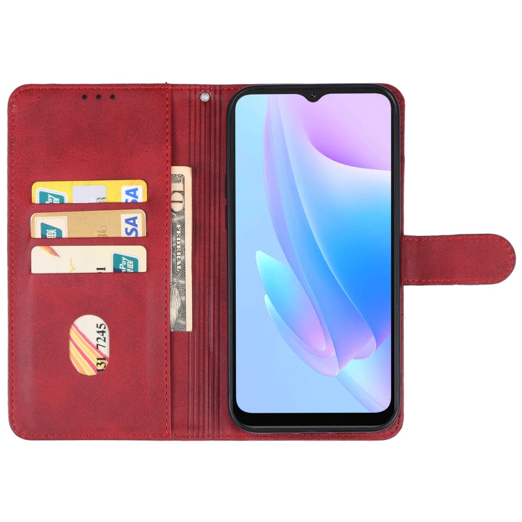 For Blackview A52 / A52 Pro Leather Phone Case(Red) - More Brand by buy2fix | Online Shopping UK | buy2fix