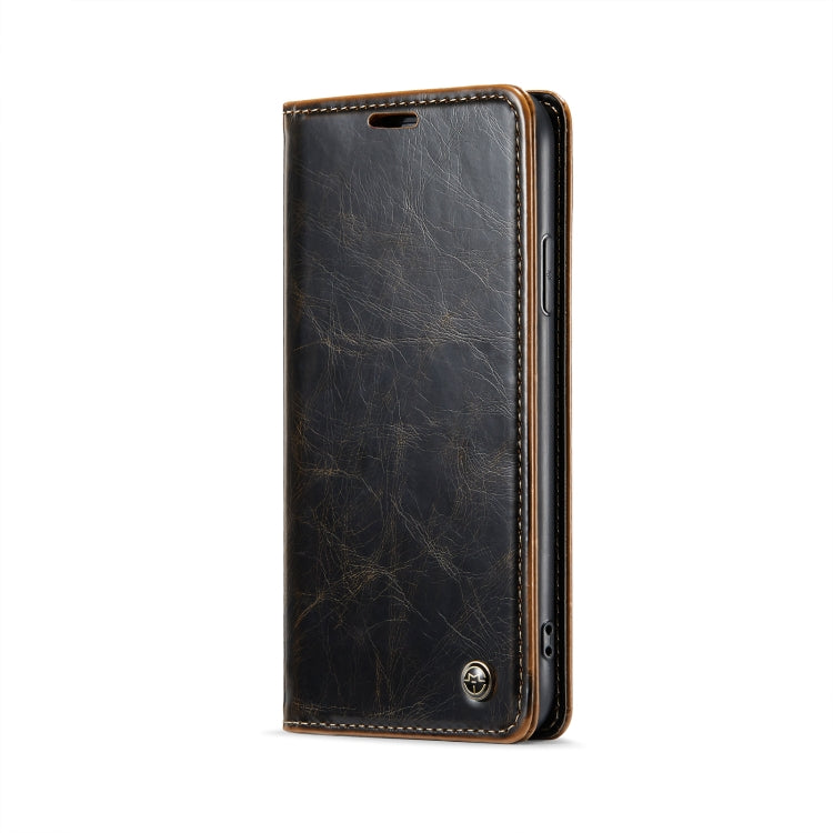 For iPhone 11 Pro CaseMe 003 Crazy Horse Texture Leather Phone Case(Coffee) - iPhone 11 Pro Cases by CaseMe | Online Shopping UK | buy2fix