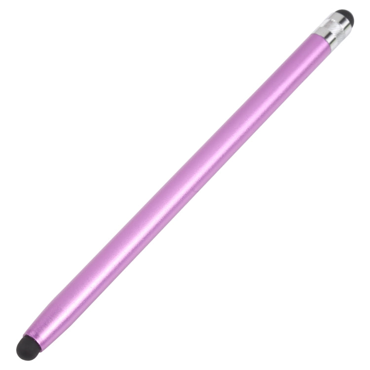 Universal Cloth Head + Silicone Head Stylus(Purple) - Stylus Pen by buy2fix | Online Shopping UK | buy2fix