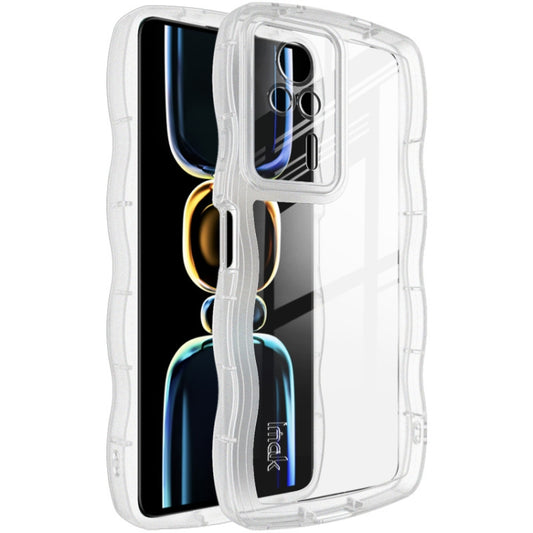 For Xiaomi Redmi K60E 5G IMAK UX-8 Series Transparent Shockproof TPU Phone Case(Transparent) - Xiaomi Cases by imak | Online Shopping UK | buy2fix