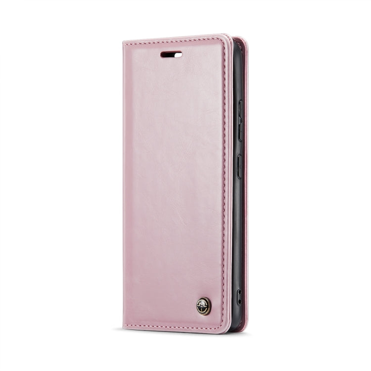 For Xiaomi Redmi Note 12 Pro 5G / Poco X5 Pro CaseMe 003 Crazy Horse Texture Leather Phone Case(Rose Gold) - Xiaomi Cases by CaseMe | Online Shopping UK | buy2fix