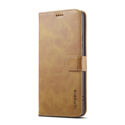For Xiaomi Redmi Note 13 Pro+ LC.IMEEKE Calf Texture Leather Phone Case(Brown) - Note 13 Pro+ Cases by LC.IMEEKE | Online Shopping UK | buy2fix