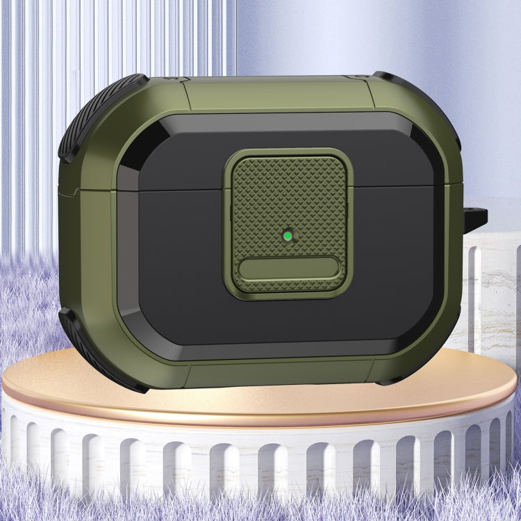 For AirPods 3 Wireless Earphones Protective Case(Army Green) - For AirPods 3 by buy2fix | Online Shopping UK | buy2fix