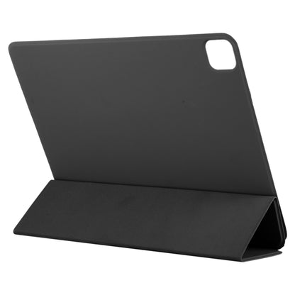 For iPad Air 13 2024 / Pro 12.9 2020 Active Buckle Magnetic PU Leather Tablet Case With Holder & Sleep / Wake-up Function(Black) - iPad Pro 12.9 (2020) Cases by buy2fix | Online Shopping UK | buy2fix