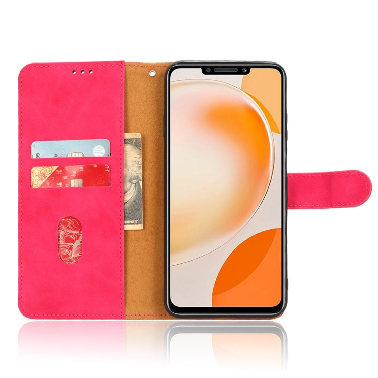 For Huawei Enjoy 60X Skin Feel Magnetic Flip Leather Phone Case(Rose Red) - Ulefone Cases by buy2fix | Online Shopping UK | buy2fix